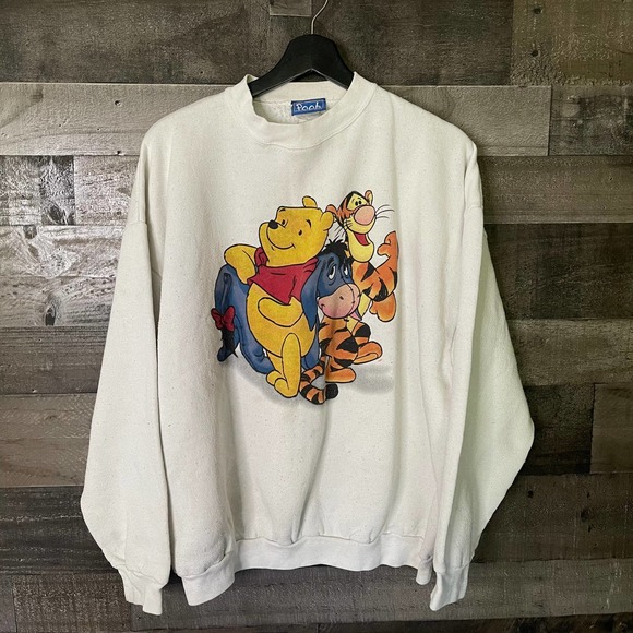 SOLD Winnie The Pooh VTG Crewneck Large - Picture 1 of 2